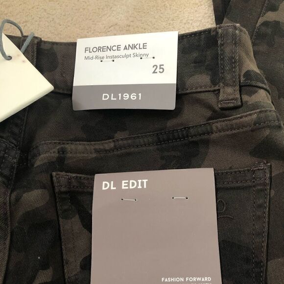 NWT Florence Ankle Mid Rise Instasculpt Skinny - Fort Greene Size 25 - Picture 6 of 14